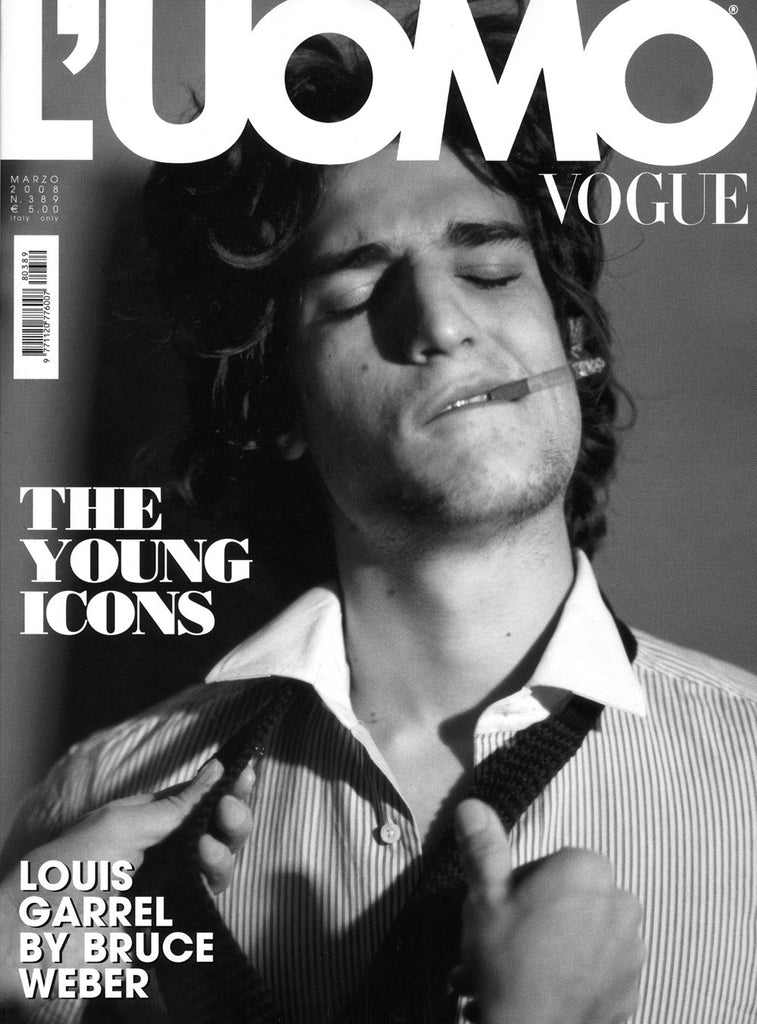 L'UOMO VOGUE Magazine March 2008 LOUIS GARREL Bruce Weber JACK HUSTON Hayden Christensen