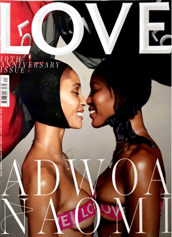LOVE Magazine #20 2018 NAOMI Adwoa Aboah