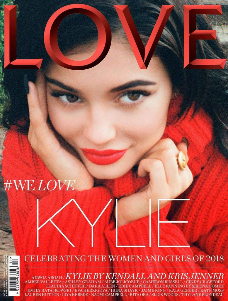 LOVE Magazine #19 2018 KYLIE JENNER Cindy Crawford THYLANE BLONDEAU Irina Shayk