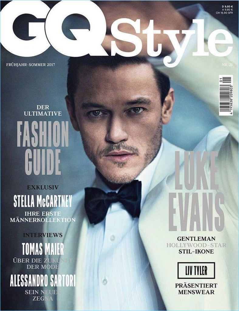 GQ Style Germany Magazine Summer 2017 LUKE EVANS Liv Tyler BILL MOSELEY