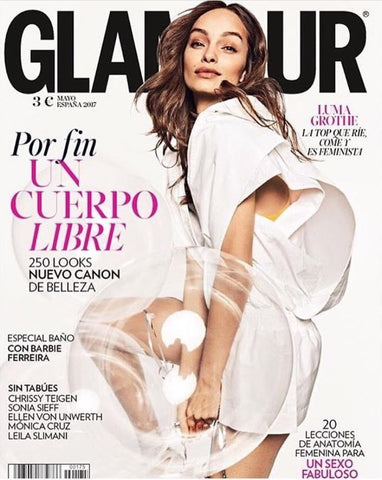 GLAMOUR Spain Magazine May 2017 LUMA GROTHE Chrissy Teigen BARBIE FERREIRA