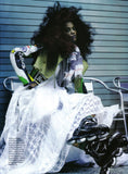 ELLE Magazine Italia January 2010 LIYA KEBEDE Clotilde Courau