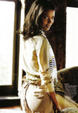 ELLE Magazine Italia January 2010 LIYA KEBEDE Clotilde Courau
