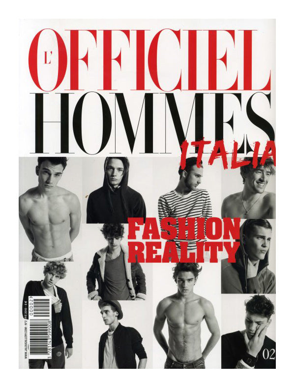 L'OFFICIEL HOMMES Magazine Italia Spring 2010 MARLON TEIXEIRA Clement Chabernaud NILS BUTLER