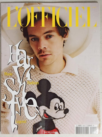 L'Officiel Paris Magazine Winter 2019 HARRY STYLES