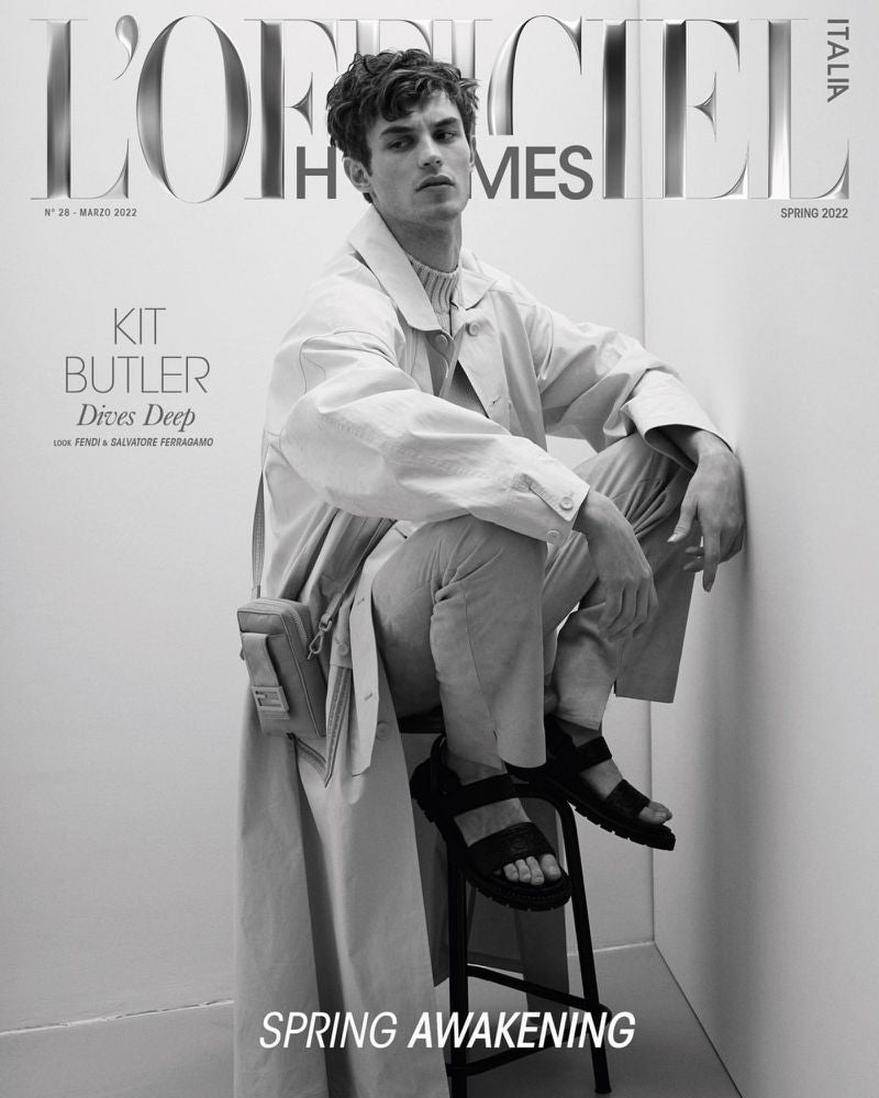 L'OFFICIEL HOMMES ITALIA #28 Magazine 2022 KIT BUTLER Sebastian Stan JOE DEMPSIE