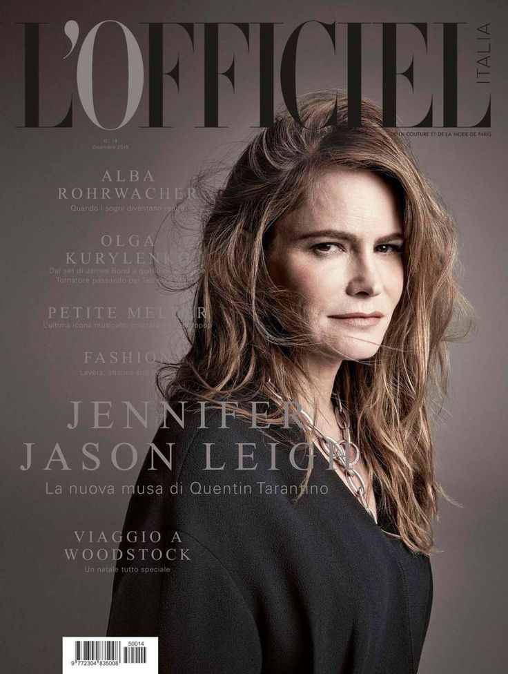 L'OFFICIEL Italia December 2015 JENNIFER JASON LEIGH Mae Telkamp OLGA KURYLENKO