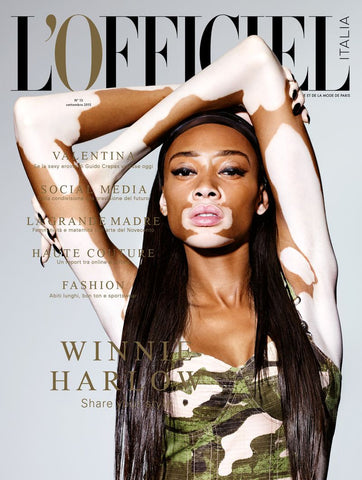 L'OFFICIEL Italia September 2015 WINNIE HARLOW Aomi Muyock SOPHIE SCHLEIDWEILER