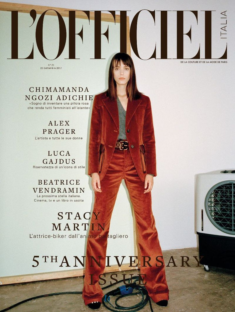 L'OFFICIEL Italia Magazine September 2017 STACY MARTIN Alex Prager LUCA GADJUS