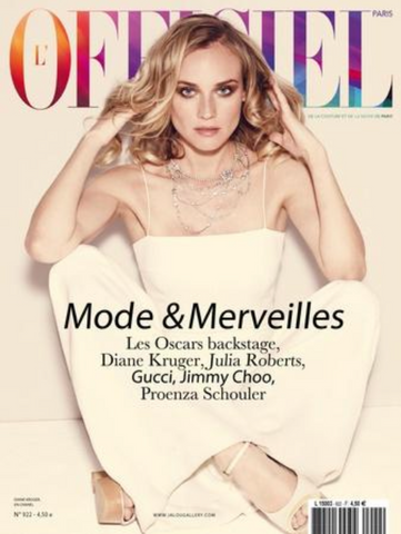 L'OFFICIEL Paris February 2008 DIANE KRUGER Viktoriya Sasonkina VALENTINA ZELIAEVA