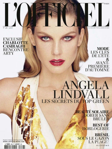 L'OFFICIEL Paris June 2014 ANGELA LINDVALL Anais Pouliot ANNA CLEVELAND Sealed