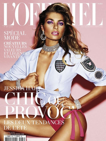 L'OFFICIEL Paris March 2014 JESSICA HART Kelly Mittendorf STEPHANIE HALL