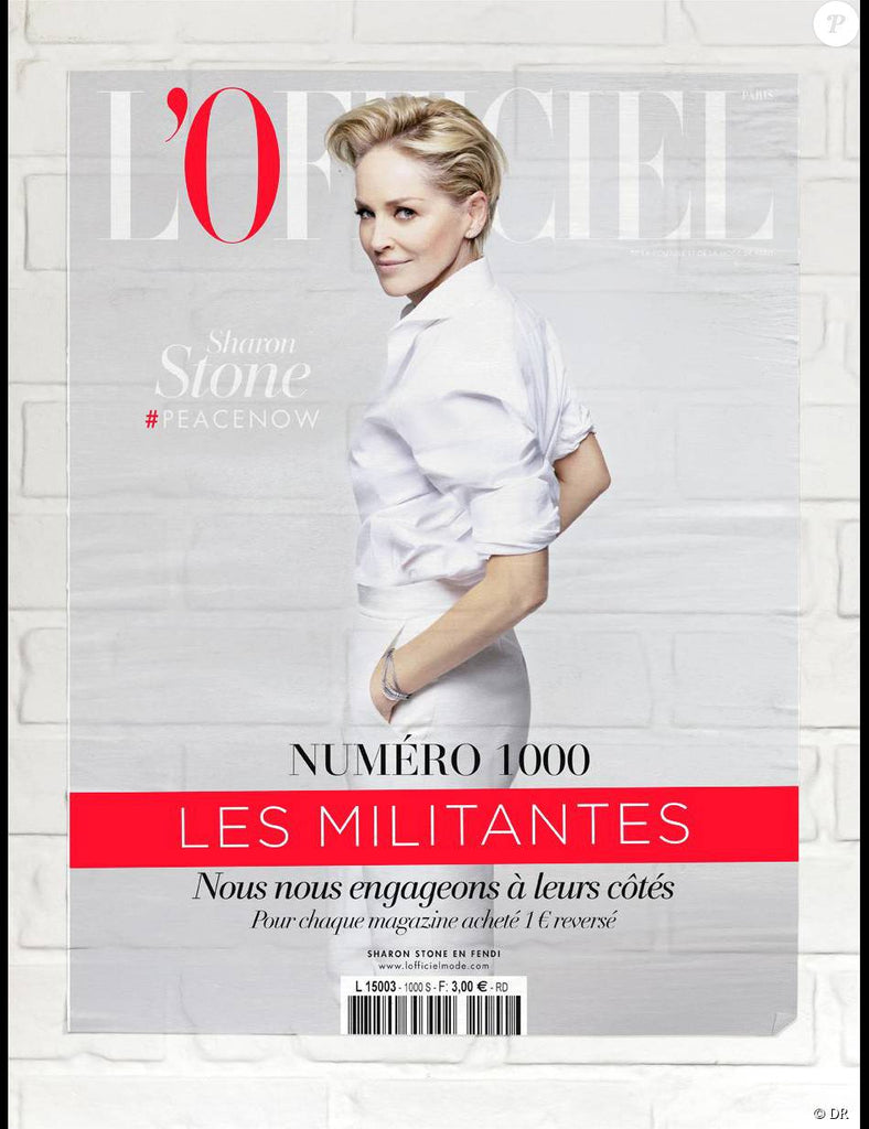 L'OFFICIEL Paris Magazine November 2015 SHARON STONE Masha Novoselova