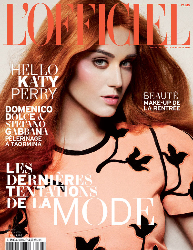 L'OFFICIEL Paris September 2012 KATY PERRY Heather Marks ANA BEATRIZ BARROS