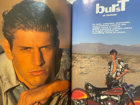 L'UOMO VOGUE Magazine February 1991 MARTIN SCORSESE