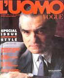 L'UOMO VOGUE Magazine February 1991 MARTIN SCORSESE