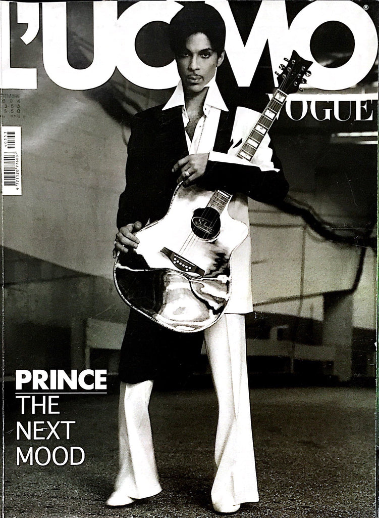 L'UOMO VOGUE Magazine 2004 PRINCE