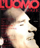 L'UOMO VOGUE Magazine September 1989 KURT RUSSELL