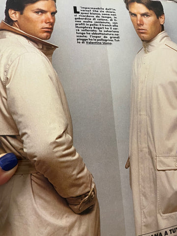 L'UOMO VOGUE Magazine September 1980 GENE HACKMAN Bruce Weber MATT DIL