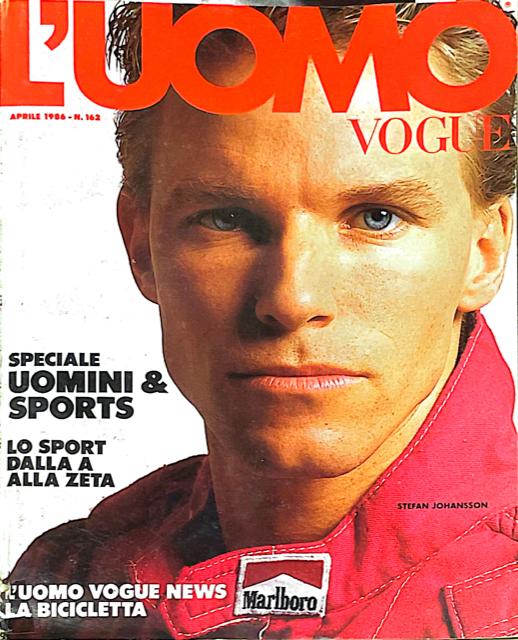 L'UOMO VOGUE Magazine April 1986 #162 STEFAN JOHANSSON