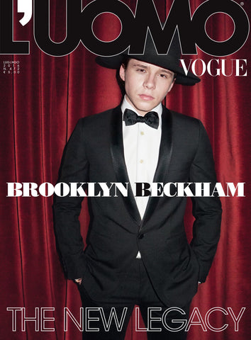 L'UOMO VOGUE Magazine July 2016 BROOKLYN BECKHAM by Terry Richardson