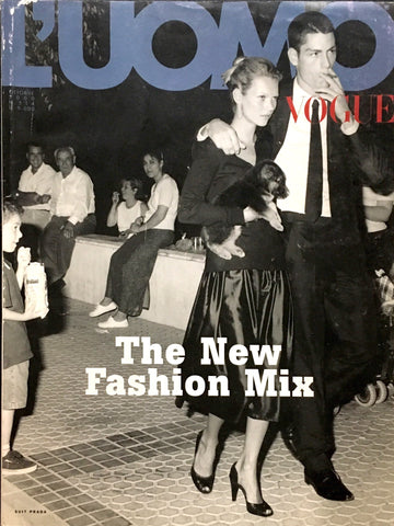 L'UOMO VOGUE Magazine October 2000 TYSON BALLOU & KATE MOSS by BRUCE WEBER