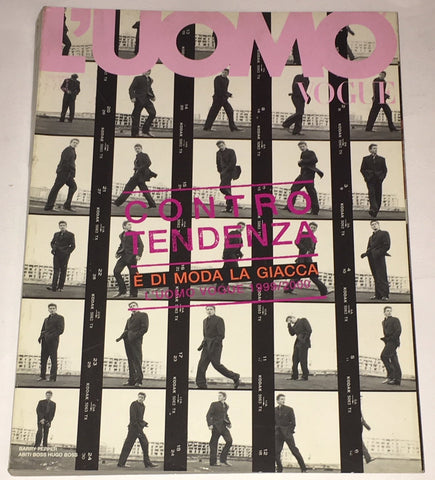L'UOMO VOGUE Magazine 1999 BARRY PEPPER Maurizio Cattelan TIM WALKER Roversi