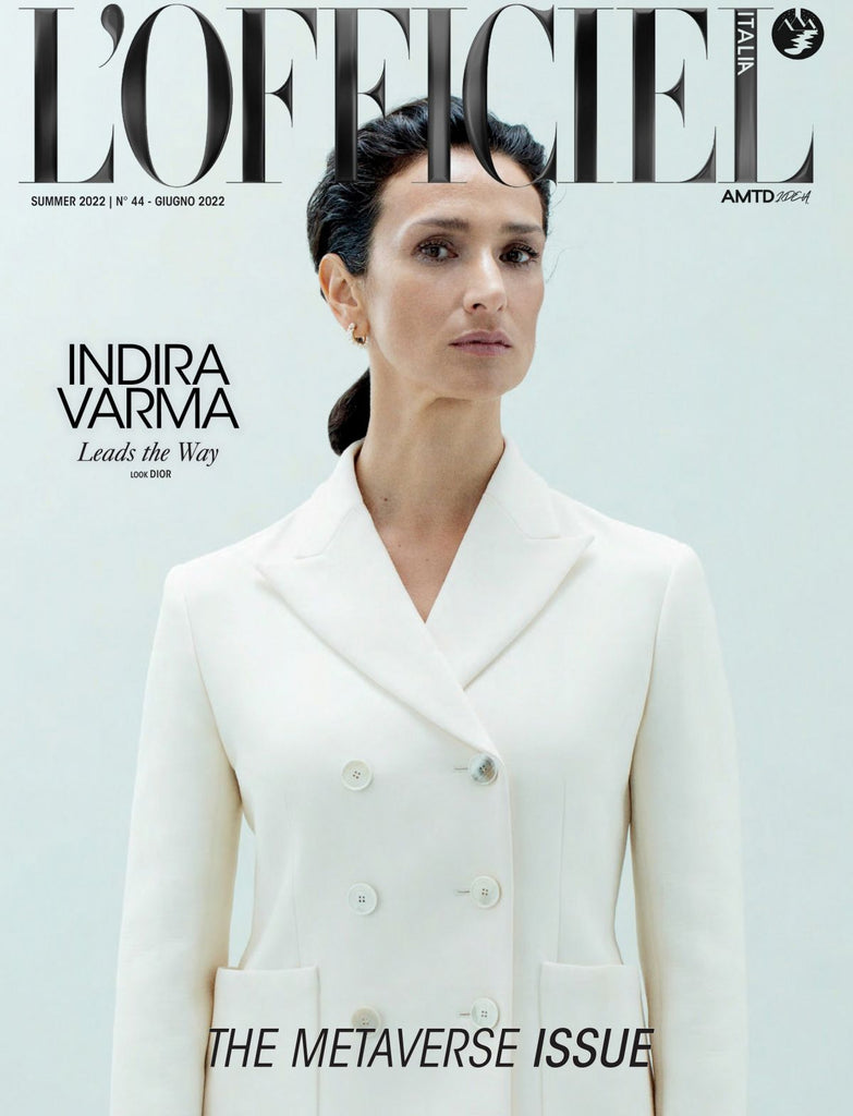 L'OFFICIEL ITALIA Magazine Summer 2022 INDIRA VARMA