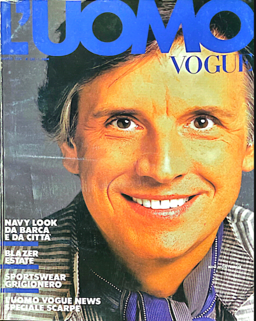L'UOMO VOGUE Magazine March 1983 BENI MONTRESOR