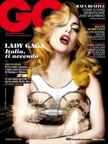 GQ Magazine Italia November 2010 LADY GAGA Skunk Anansie KEVIN SCHWANTZ