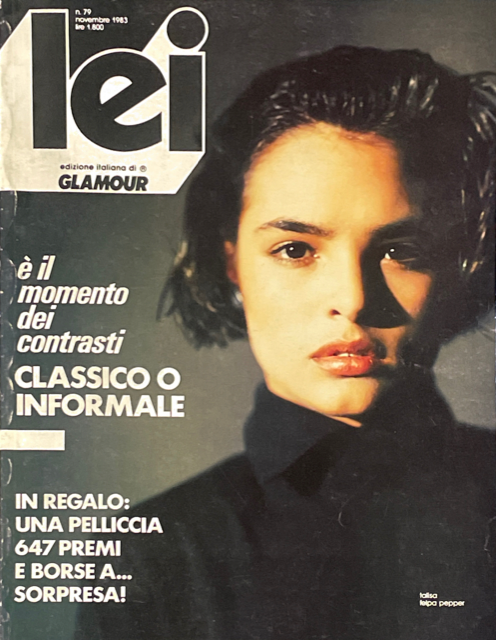 LEI Vintage Magazine 1983 TALISA SOTO Steven Meisel BRUCE WEBER Kevin Dillon
