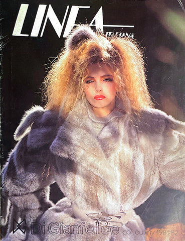 LINEA ITALIANA Magazine SIMONETTA GIANFELICI Fur Pelz SUPPLEMENT 1981