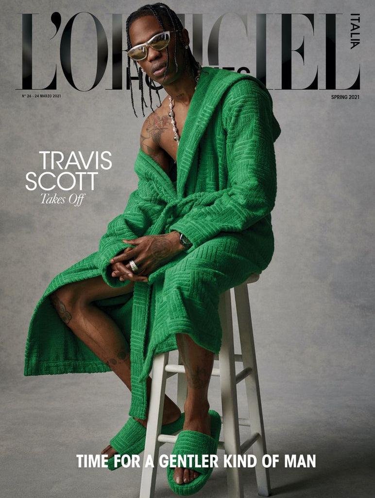 L'OFFICIEL HOMMES ITALIA #26 Magazine Spring 2021 TRAVIS SCOTT Jon Kortajarena