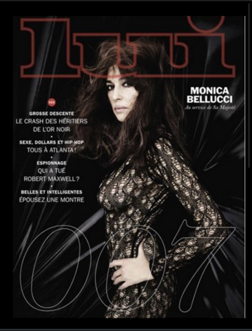 LUI Magazine #22 November 2015 MONICA BELLUCCI Alexandrina Turcan RANKIN