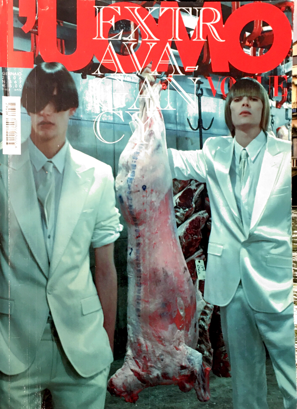 L'UOMO VOGUE Magazine January 2006 BOY GEORGE Jeisa Chiminazzo BIANCA BALTI