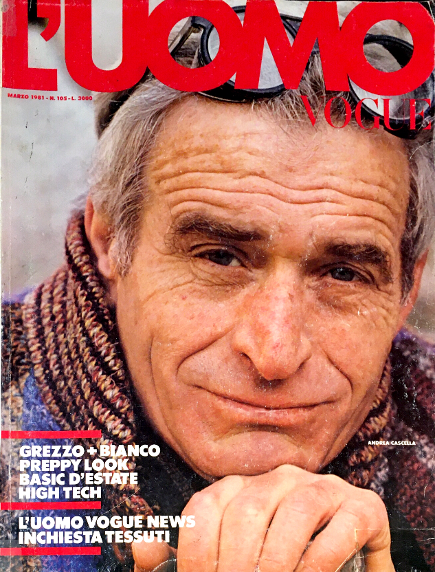 L'UOMO VOGUE Magazine March 1981 ANDREA CASCELLA