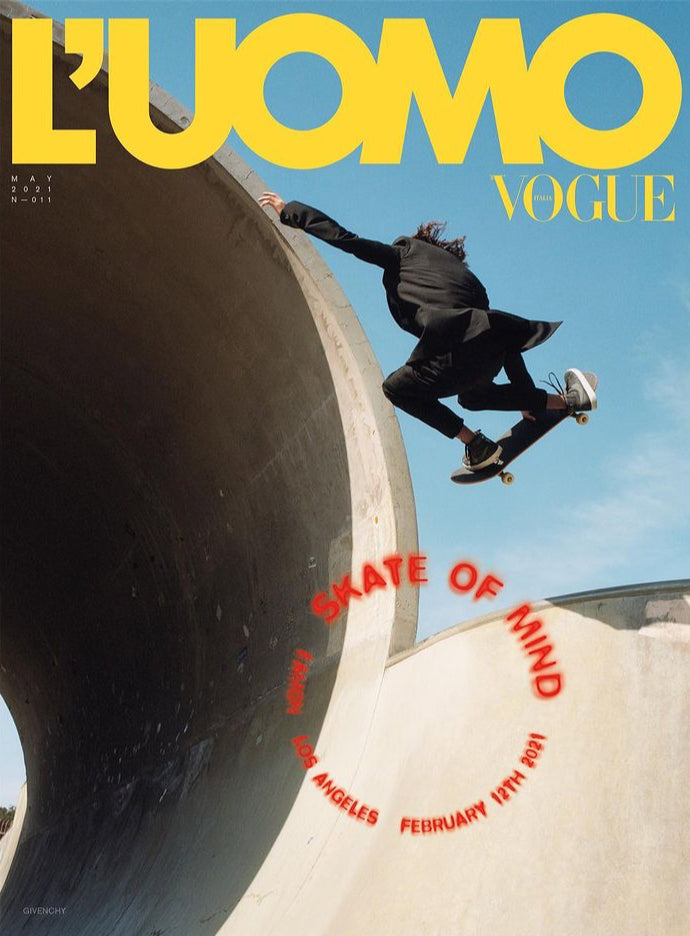 L'UOMO VOGUE Magazine May 2021 EAMON SAMOJLA Brand New COVER 3