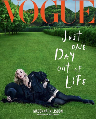 MADONNA by Mert & Marcus VOGUE Magazine Italia August 2018 NEW Sealed COVER 2
