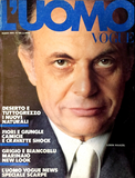 L'UOMO VOGUE Magazine March 1984 LORIN MAAZEL Aldo Fallai OLIVIERO TOSCANI