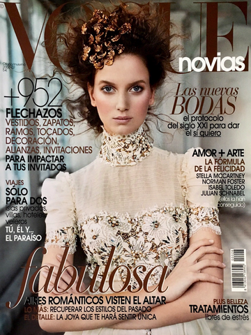 VOGUE Novias SPOSA Wedding BRIDE Magazine Fall Winter 2006 KAROLINA MALINOWSKA