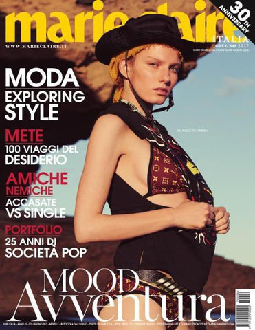 MARIE Claire Italia Magazine June 2017 MARIQUE SCHIMMEL