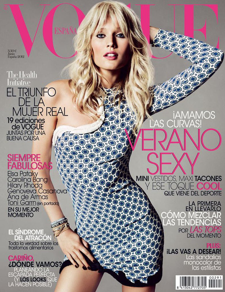 VOGUE Magazine Spain June 2012 TONI GARRN Elsa Pataky HILARY RHODA Ana De Armas