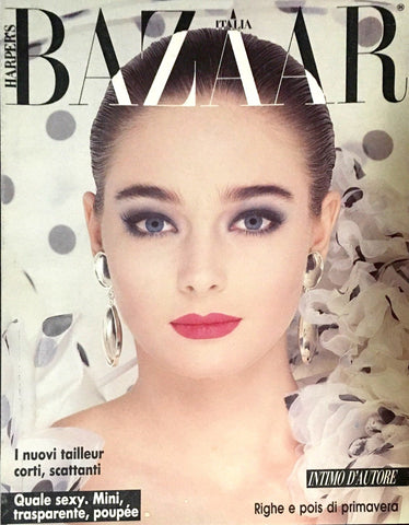 HARPER'S BAZAAR Italia Magazine March 1987 FRANCOIS LAMY Antonio Guccione SUPPLEMENT