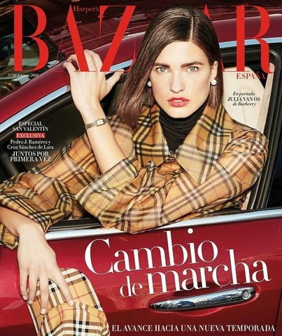 HARPER'S BAZAAR Spain February 2018 JULIA VAN OS Anna Mouglalis MELINA MARTIN