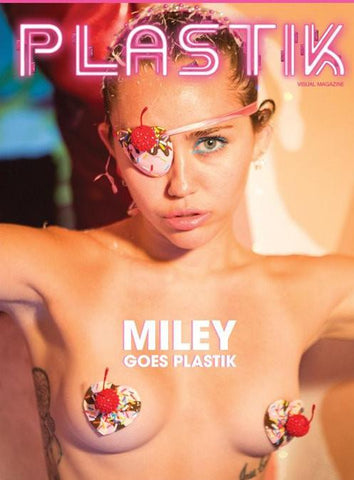 MILEY CYRUS for PLASTIK MAGAZINE Limited Edition Brand New COVER 2