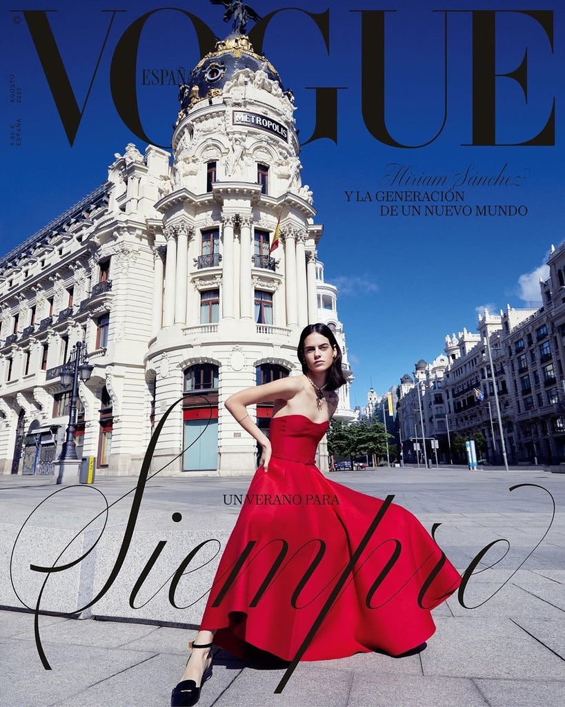 VOGUE Magazine Spain August 2020 MIRIAM SANCHEZ Hana Jirickova PAULA ANGUERA