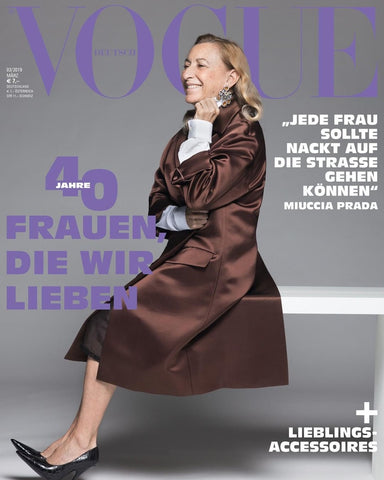 VOGUE Germany Magazine March 2019 MIUCCIA PRADA Georgina Grenville