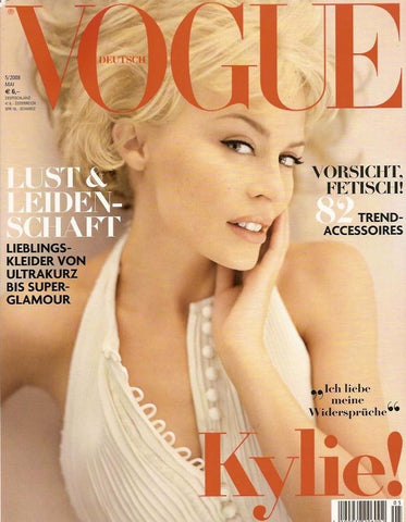 VOGUE Germany Magazine May 2008 KYLIE MINOGUE Elise Crombez ELENA MELNIK - magazinecult