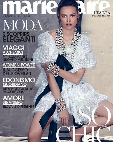 MARIE Claire Italia Magazine December 2016 BIRGIT KOS Lauren De Graaf SOKO - magazinecult