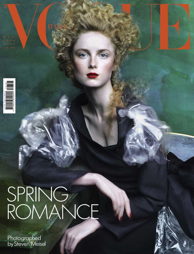 VOGUE Magazine Italia March 2016 RIANNE VAN ROMPAEY Jessica Stam PAOLO ROVERSI